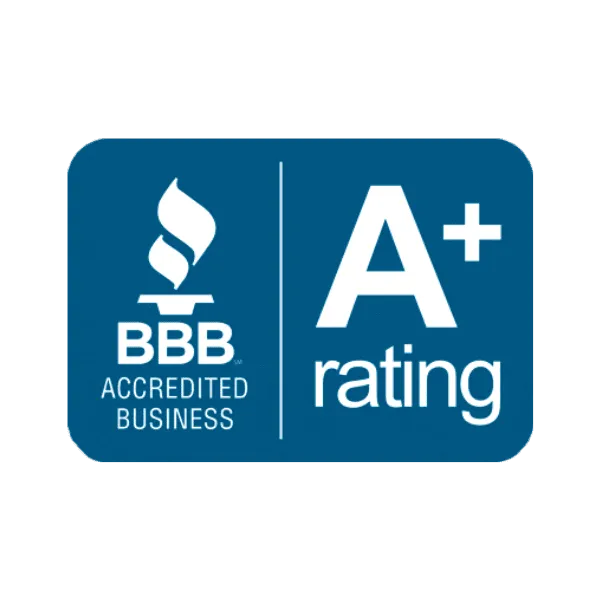 BBB Accredited Business A+ rating
